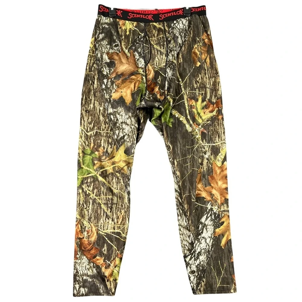 Scent Lok Mossy Oak Base Layer Mens 2XL Break-Up Infinity Camo Hunting Pants